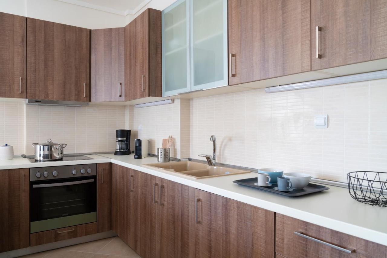 Alexandros Maisonettes & Apartments Nea Moudania Luaran gambar