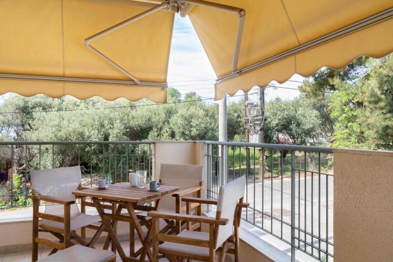 Alexandros Maisonettes & Apartments Nea Moudania Luaran gambar